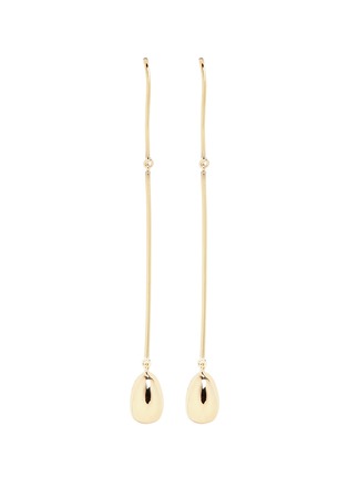 Main View - Click To Enlarge - ELIZABETH AND JAMES - 'Jana' linear wire ball stud drop earrings