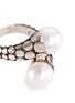 Detail View - Click To Enlarge - JOHN HARDY - Freshwater pearl silver bypass ring