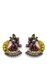Main View - Click To Enlarge - ELIZABETH COLE - 'Petite Fruit Salad' Swarovski crystal earrings