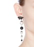 Figure View - Click To Enlarge - JOOMI LIM - 'Monochrome Chic' Swarovski crystal and pearl drop earrings