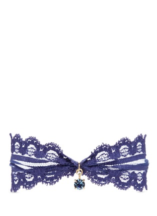 Main View - Click To Enlarge - JOOMI LIM - 'Comme Antoinette' Swarovski crystal lace choker