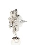 Detail View - Click To Enlarge - JOOMI LIM - 'Monochrome Chic' floral Swarovski crystal and pearl earrings