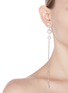 Figure View - Click To Enlarge - JOOMI LIM - Swarovski pearl chain drop earrings