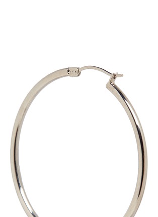Detail View - Click To Enlarge - JOOMI LIM - Swarovski pearl detachable drop hoop earrings