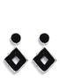 Main View - Click To Enlarge - KENNETH JAY LANE - Beaded rhombus drop earrings