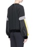 Back View - Click To Enlarge - NO KA’OI - 'Nele' velvet performance sweatshirt