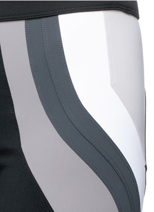 Detail View - Click To Enlarge - NO KA’OI - 'Kimi' colourblock performance leggings