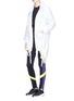 Figure View - Click To Enlarge - NO KA’OI - 'Kihi' colourblock performance leggings