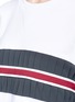 Detail View - Click To Enlarge - NO KA’OI - Pleated trim sweatshirt