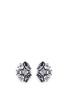 Main View - Click To Enlarge - LULU FROST - 'Diamanda' glass crystal cluster stud earrings