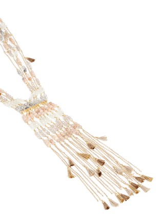 Detail View - Click To Enlarge - ROSANTICA - 'Risveglio' tassel chain necklace