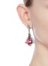 Figure View - Click To Enlarge - ANABELA CHAN - Detachable diamond sapphire cocktail earrings