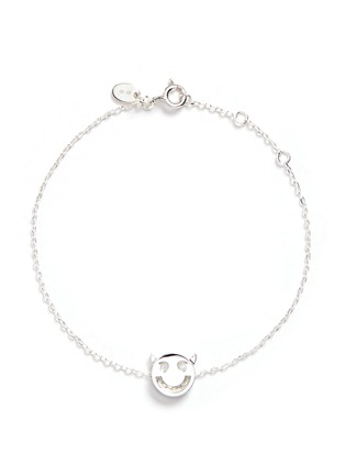 Main View - Click To Enlarge - RUIFIER - 'Wicked' sterling silver charm chain bracelet