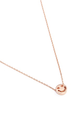 Detail View - Click To Enlarge - RUIFIER - 'Smitten' 18k rose gold pendant necklace