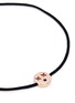 Detail View - Click To Enlarge - RUIFIER - 'Quirky' 18k rose gold charm cord bracelet