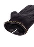 Detail View - Click To Enlarge - MAISON FABRE - 'Sasha Chaine' chain lambskin leather short gloves