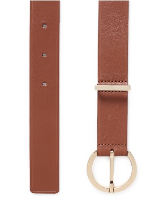 Detail View - Click To Enlarge - MAISON BOINET - Vachetta leather belt