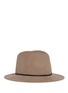 Main View - Click To Enlarge - JANESSA LEONÉ - 'Lola' wool fedora hat