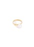 Main View - Click To Enlarge - TASAKI - 'Balance Note' Akoya pearl 18k yellow gold ring