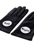 Detail View - Click To Enlarge - ARISTIDE - Left right patch lambskin leather gloves