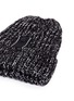 Detail View - Click To Enlarge - BERNSTOCK SPEIRS - Snap tab rib knit beanie