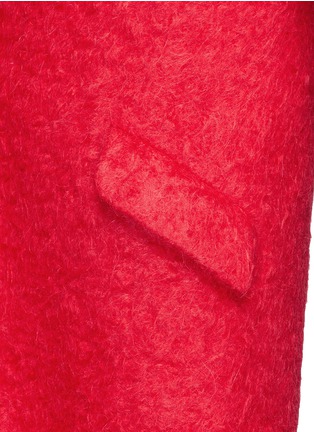 Detail View - Click To Enlarge - COMME MOI - Oversize wool-mohair coat