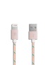 Main View - Click To Enlarge - CHARGE CORDS - Rose Gold Lightning charging cable
