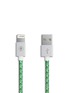 Main View - Click To Enlarge - CHARGE CORDS - Citrusmint Lightning charging cable