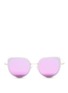 Main View - Click To Enlarge - STEPHANE + CHRISTIAN - 'Petit Cindy' acetate wire rim kids mirror sunglasses