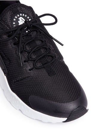 Detail View - Click To Enlarge - NIKE - 'Air Huarache Run Ultra' piqué sneakers