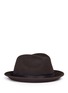 Main View - Click To Enlarge - MAISON MICHEL - 'Ygor' rabbit furfelt trilby hat
