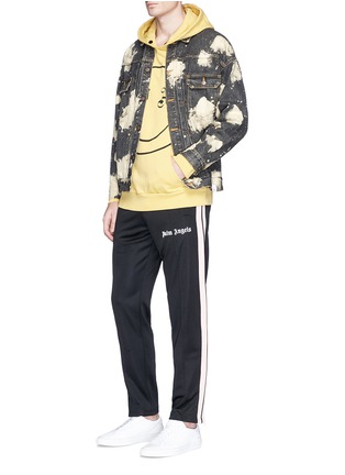 Figure View - Click To Enlarge - PALM ANGELS - Contrast outseam track pants