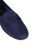 Detail View - Click To Enlarge - MANSUR GAVRIEL - 'Classic' suede penny loafers