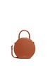 Main View - Click To Enlarge - MANSUR GAVRIEL - 'Circle' calfskin leather crossbody bag