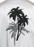  - SAAM1 - 3M reflective palm tree print reversible bomber jacket