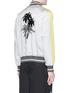 Back View - Click To Enlarge - SAAM1 - 3M reflective palm tree print reversible bomber jacket