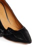 Detail View - Click To Enlarge - ISABEL MARANT ÉTOILE - 'Pealman' bow side pony hair pumps