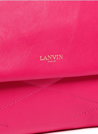 Detail View - Click To Enlarge - LANVIN - 'Sugar' mini quilted leather chain bag