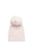 Main View - Click To Enlarge - KARL DONOGHUE - Raccoon fur pompom cashmere beanie