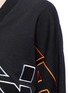 Detail View - Click To Enlarge - P.E NATION - 'Long Shot' logo embroidered sweatshirt