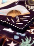 Detail View - Click To Enlarge - KAREN MABON - 'Hollywood' graphic print silk crepe de Chine scarf