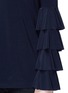 Detail View - Click To Enlarge - NORMA KAMALI - Ruffle off-shoulder jersey top