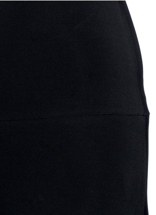 Detail View - Click To Enlarge - NORMA KAMALI - High waist jersey pants