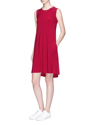 Figure View - Click To Enlarge - NORMA KAMALI - Sleeveless swing dress