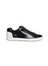 Main View - Click To Enlarge - ASH - 'Nirvana' cutout star patch leather zip sneakers