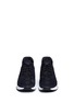 Front View - Click To Enlarge - ASH - 'Lucky Star' appliqué mixed knit sneakers