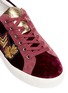 Detail View - Click To Enlarge - ASH - 'Nak Arms' military patch velvet sneakers
