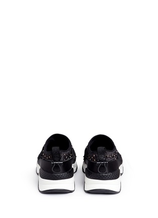 Back View - Click To Enlarge - ASH - 'Misstic' strass velvet sneakers