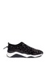 Main View - Click To Enlarge - ASH - 'Misstic' strass velvet sneakers