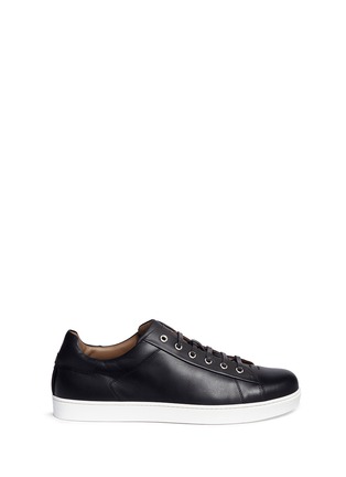Main View - Click To Enlarge - GIANVITO ROSSI - Calfskin leather sneakers